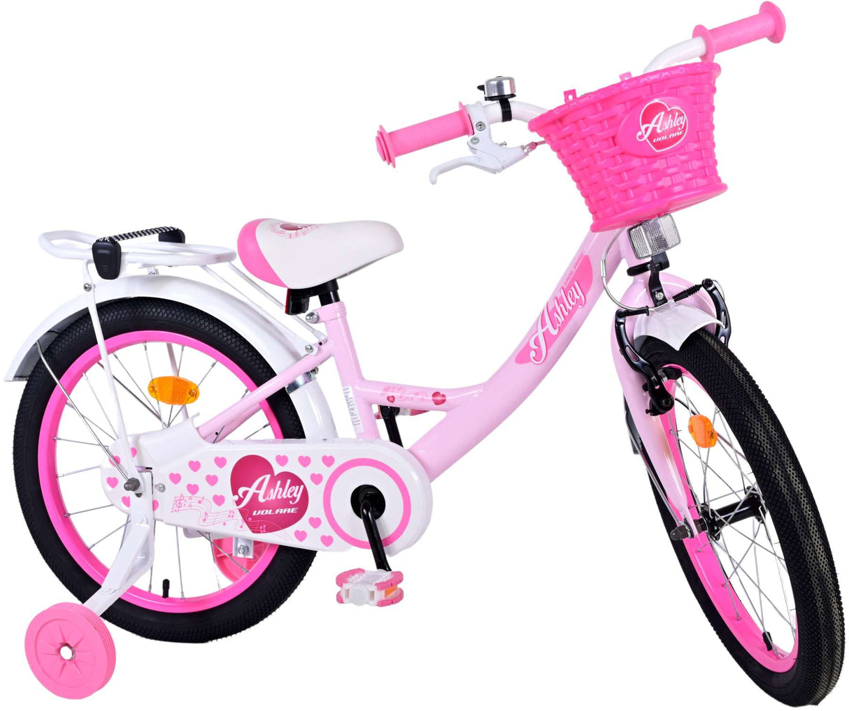 Volare Ashley Children's Bike Girls 18 Inch Pink