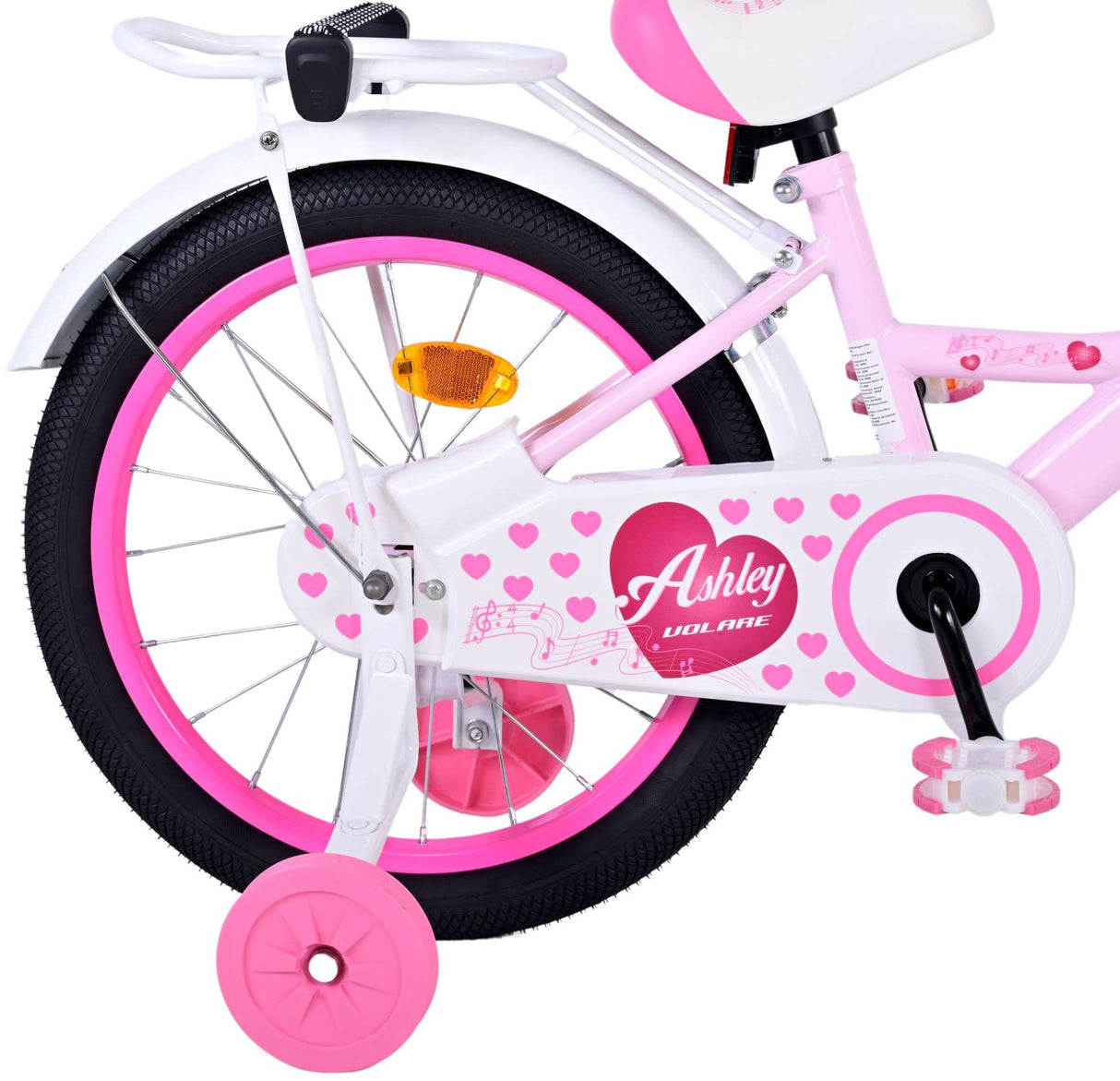 Volare Ashley Children's Bike Girls 18 Inch Pink