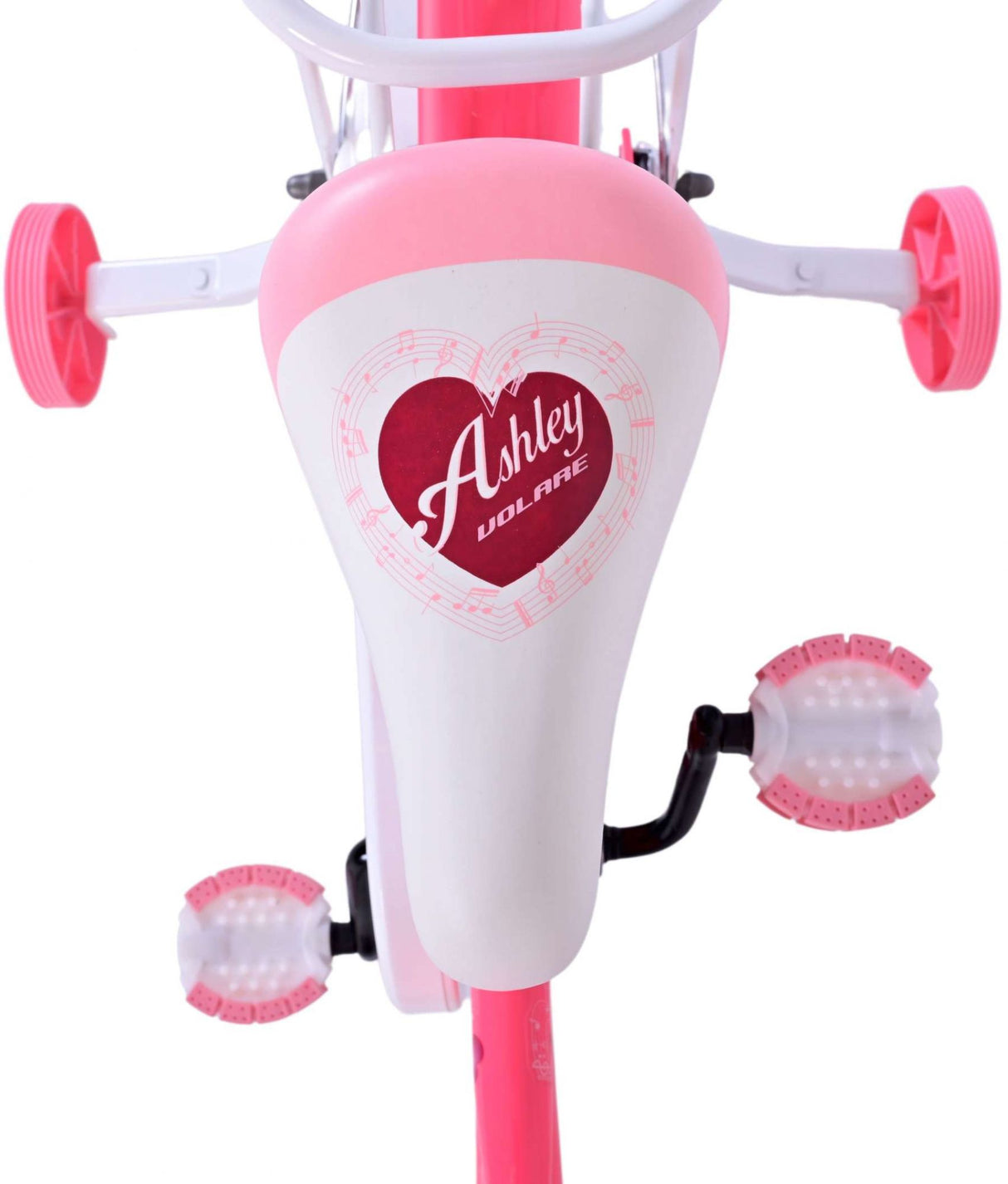 Volare Ashley Children's Bike Girls 18 Inch Pink Red