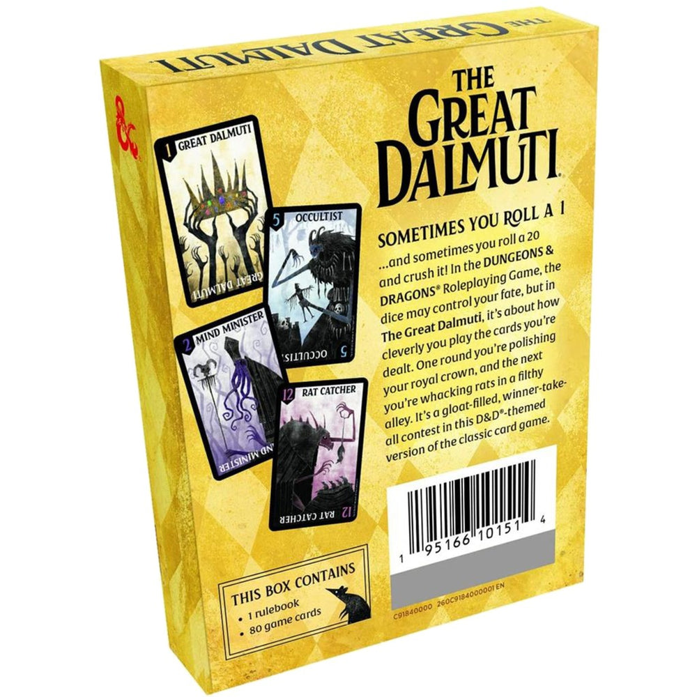 Asmodee donngeons dragons le grand dalmuti