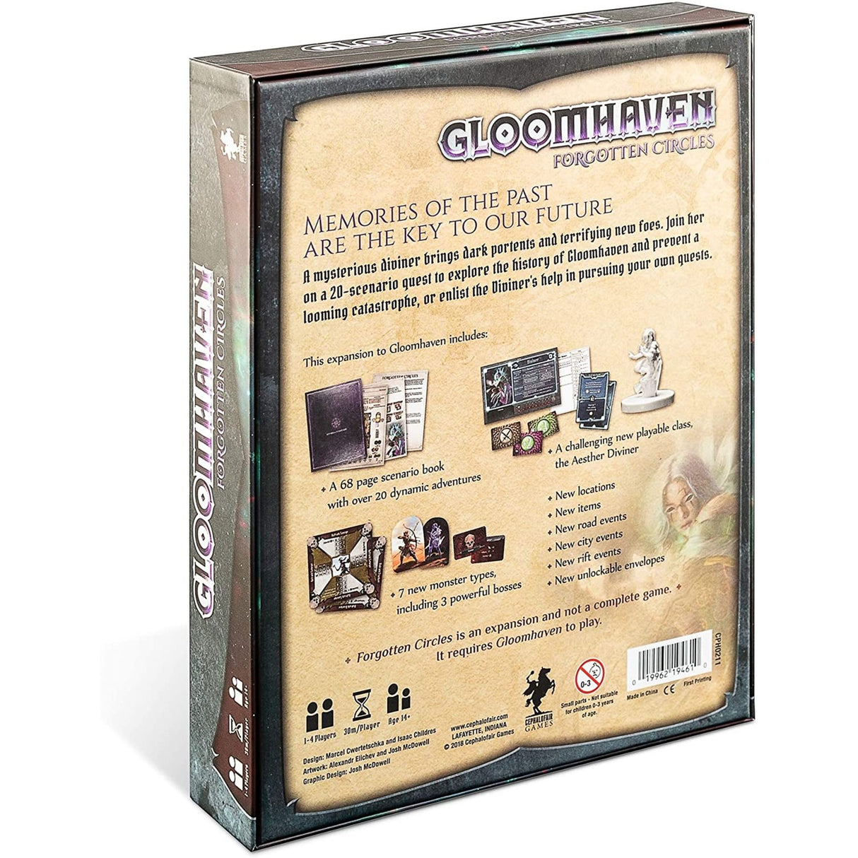Asmodee Gloomhaven : Cercles oubliés