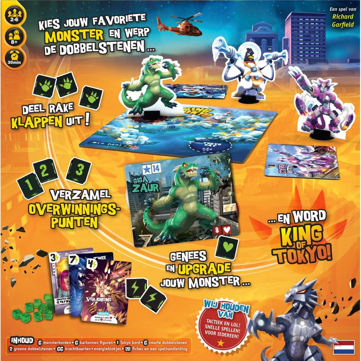 Édition Asmodee King de Tokyo 2016