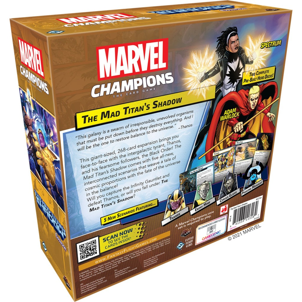 Asmodee défend l'extension de l'ombre du titan fou