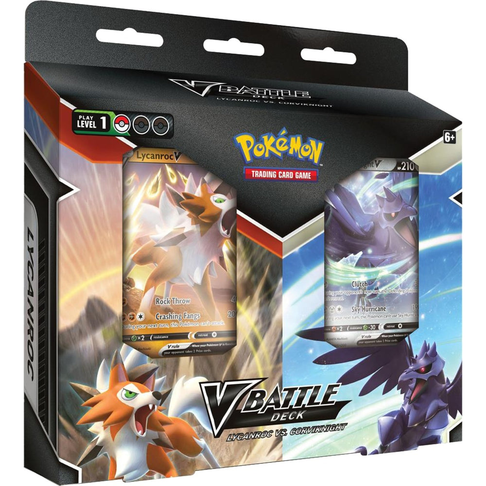 ASMODEE TCG: V Battle Deck: Lycanroc Corviknight