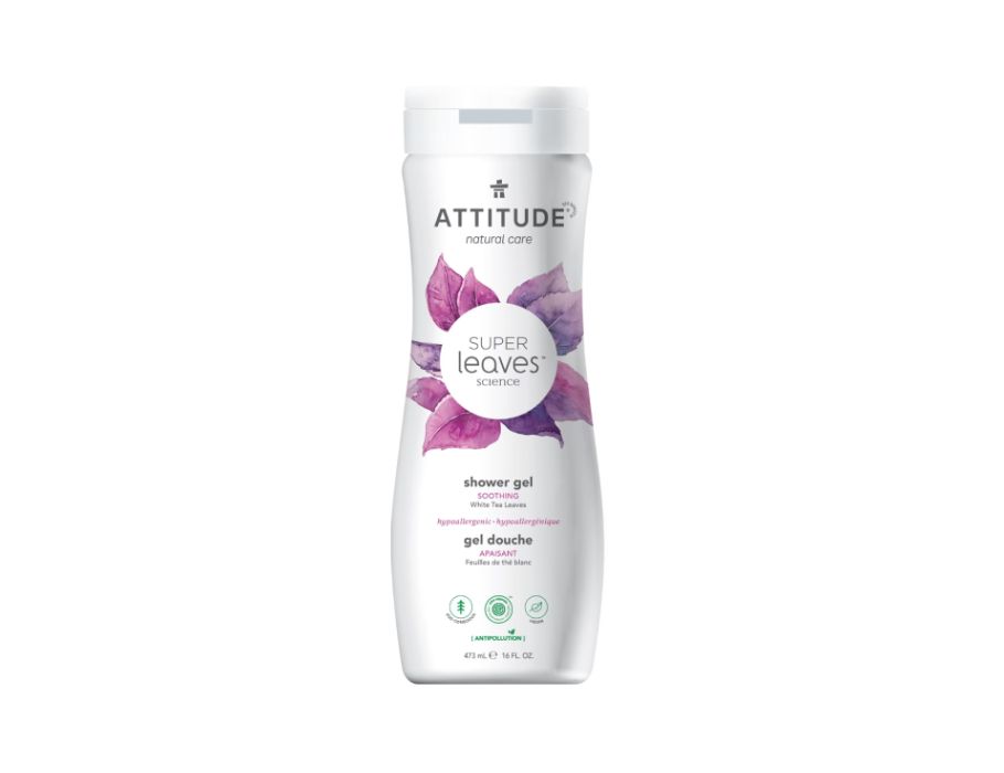Gel douche Attitude super leaves™ - apaisant - feuilles de thé blanc