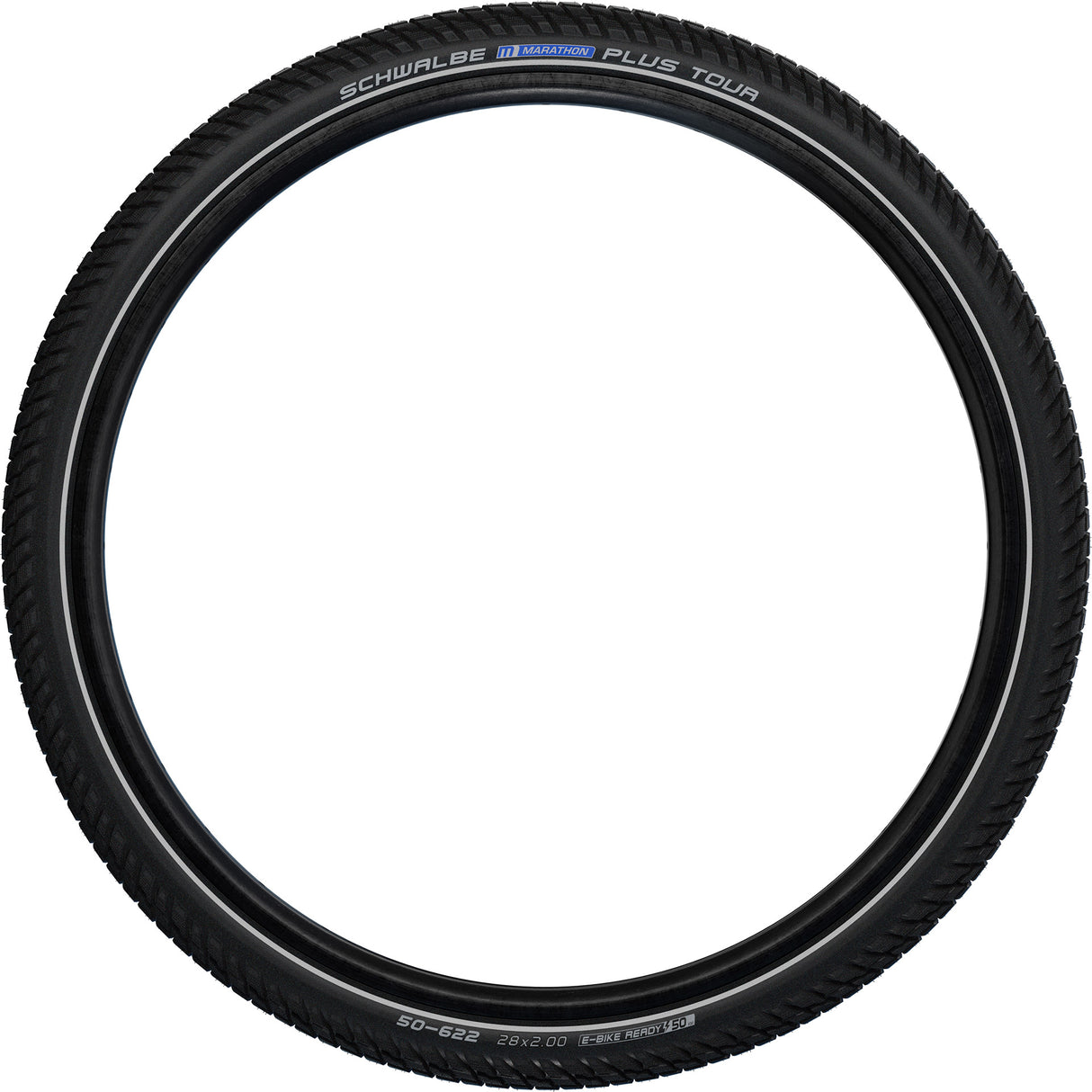 Schwalbe Tire 28-2.15 (55-622) Marathon Plus Tour Perf. réélection noire