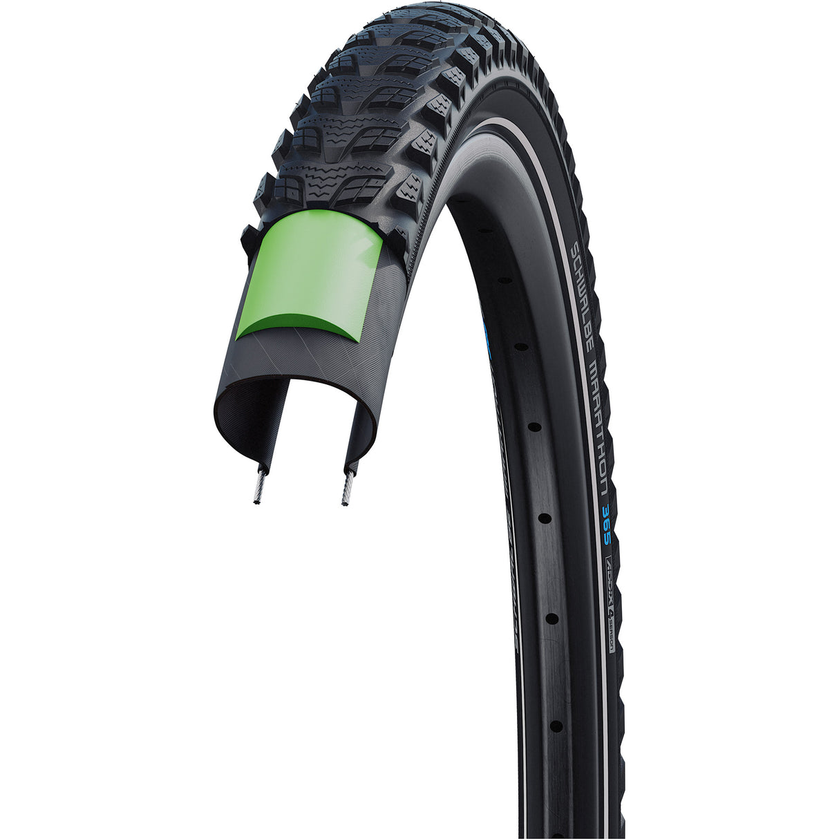 Schwalbe Marathon 365 Perfect G-G 26 x 2.00 Negro