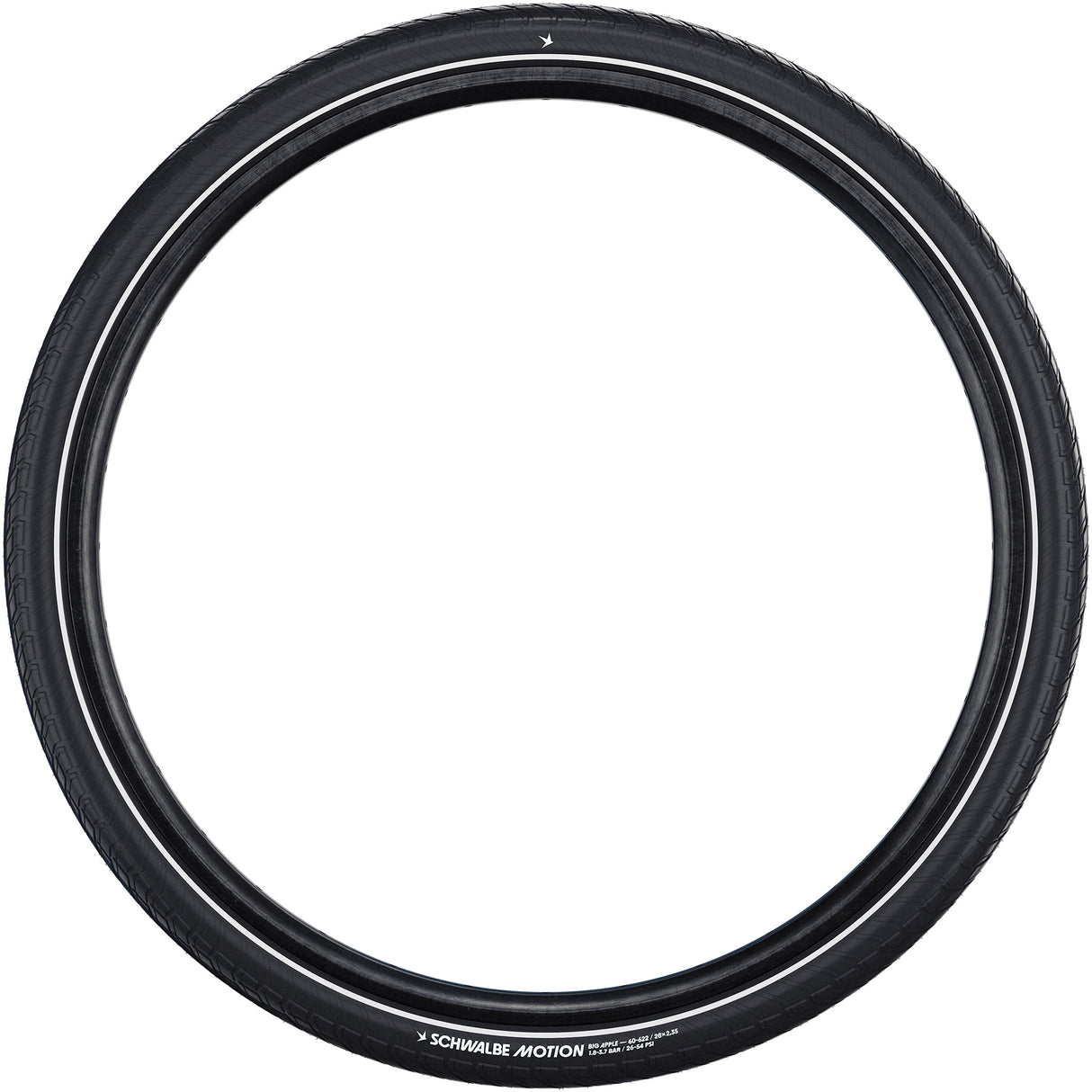 Schwalbe benelux b.v. Schwalbe Pneu Motion Big Apple 55-559 +R Noir