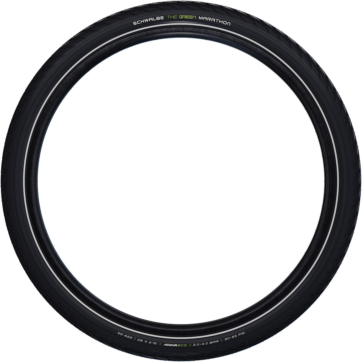 Schwalbe Marathon Green Guard 55-622 (28x2.15) Reflex noir