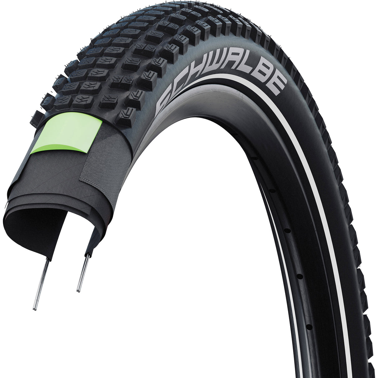 Schwalbe pneu pliable hybride johnny watts 60-622 tlr noir
