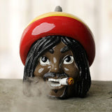 Porte-encens rasta à reflux