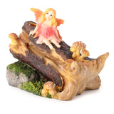Porte-encens à reflux de fée de rêverie des bois anciens
