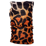 Cache-cou snood imprimé animal léopard