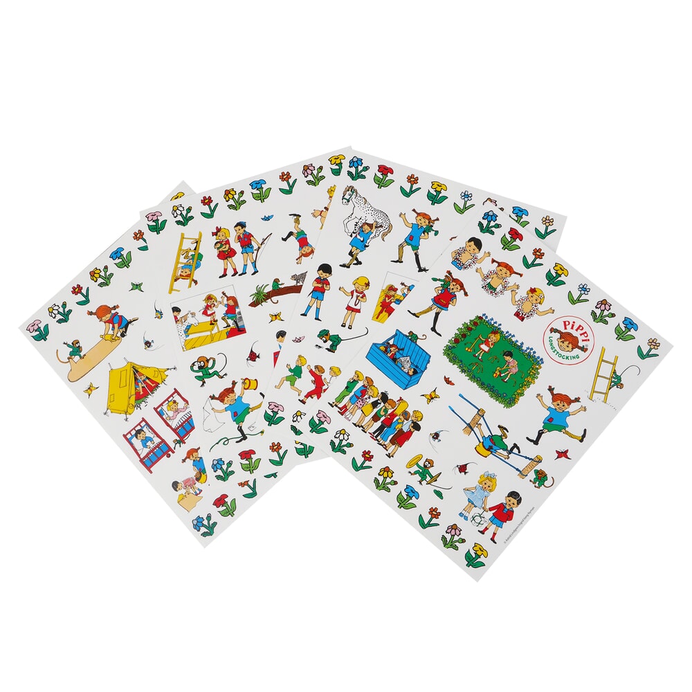 Barbo Toys Pippi Stickers - Amis avec 130 autocollants (8620)