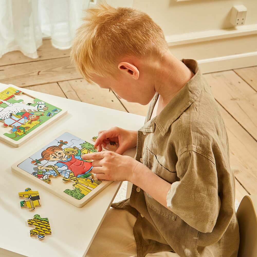 Barbo Toys Puzzle carré Pippi - M. Nilson (8634)