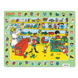Barbo toys pippi - puzzle en carton - thingfinder (8653)