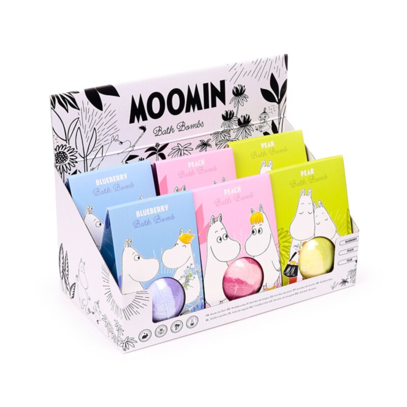 Coffret cadeau de bombes de bain Union Moomin Tammi