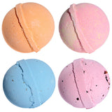 Plateau de bombes de bain - mix 2 - rose lavande pour cheveux mandarine pamplemousse