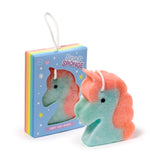 Éponge à savon magique en forme de licorne