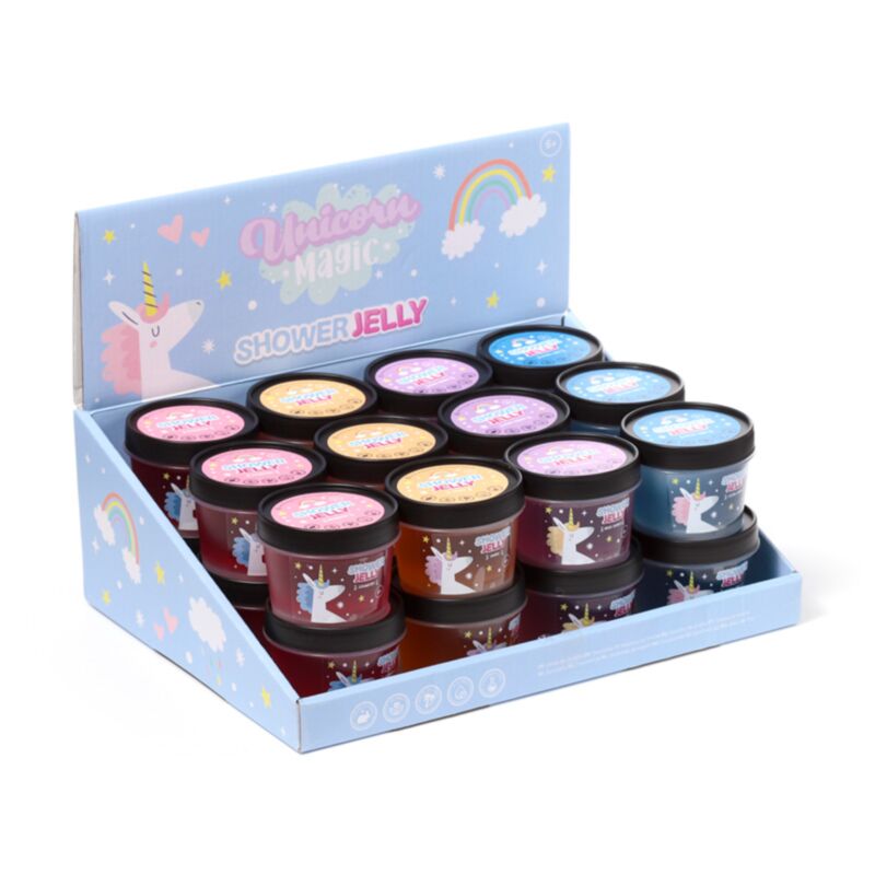 Gelée de douche magique licorne