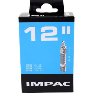 Impac Inner Tube (par Schwalbe) DV16 12x1,75 2,35 Etro 47 62-203, Valve: Blitz Holland 26 mm