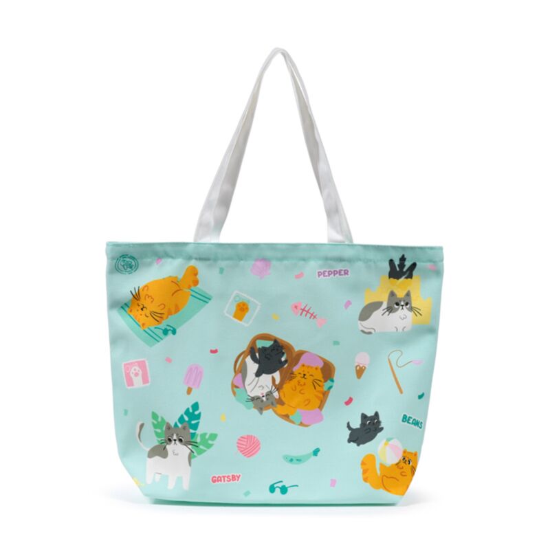 Sac de plage chat Beans co