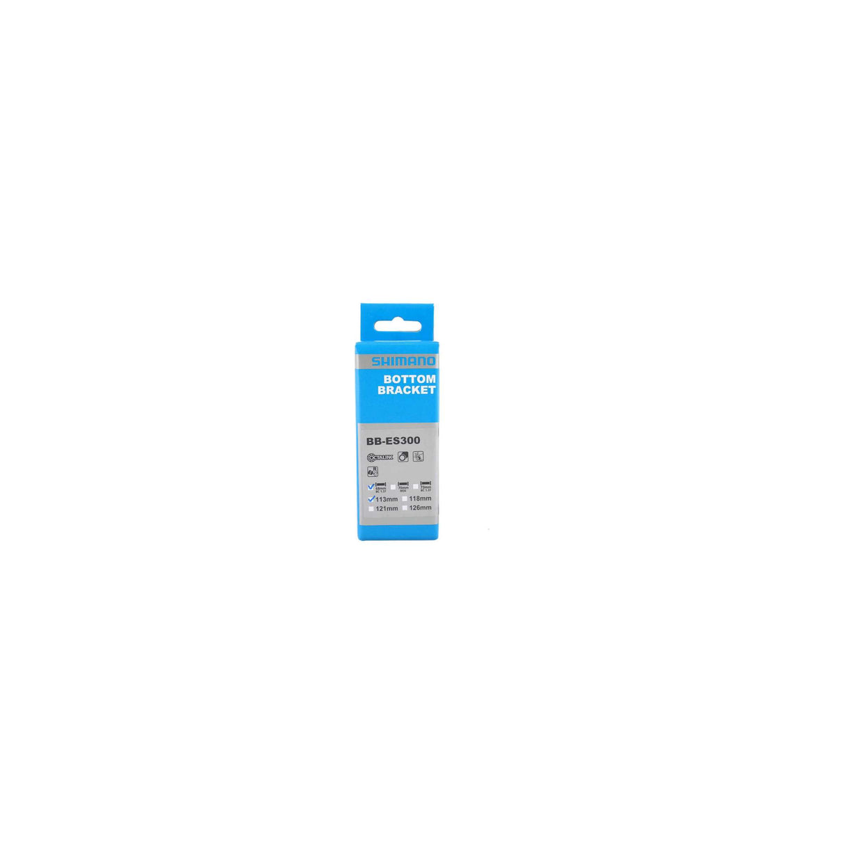 Ploadet Shimano Octalink Bbes25 121 mm argent