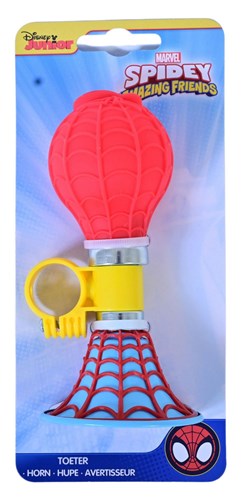 Volare Spidey et ses incroyables amis klaxon de vélo - garçons - rouge bleu jaune