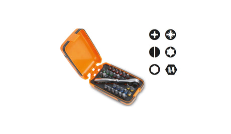 Outils de clés Beta Ratel 860 C27 avec bits à vis 27 pièces dans la boîte