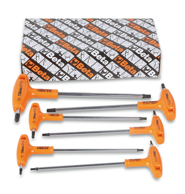 Torx Keys Set Beta 6-Piece Perpendiculaire