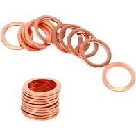 Bofix Box A 50 Rings Carter Red Head 8x12x1 Copper