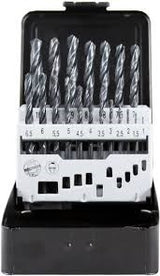 HSS Drilling Set 19 pièces dans la boîte en PVC