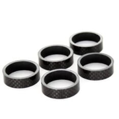 Spacers HZB 28,6 mm 1-1 8 pouces surdimensionnés 10 mm Carbone 5 pièces 6500032