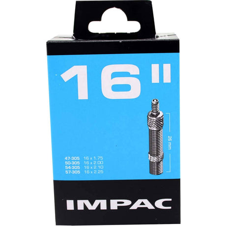 Impac Inner Tube (par Schwalbe) DV16 16x1,75 2,35 Etro 47 57-305, Valve: Blitz Holland 26 mm
