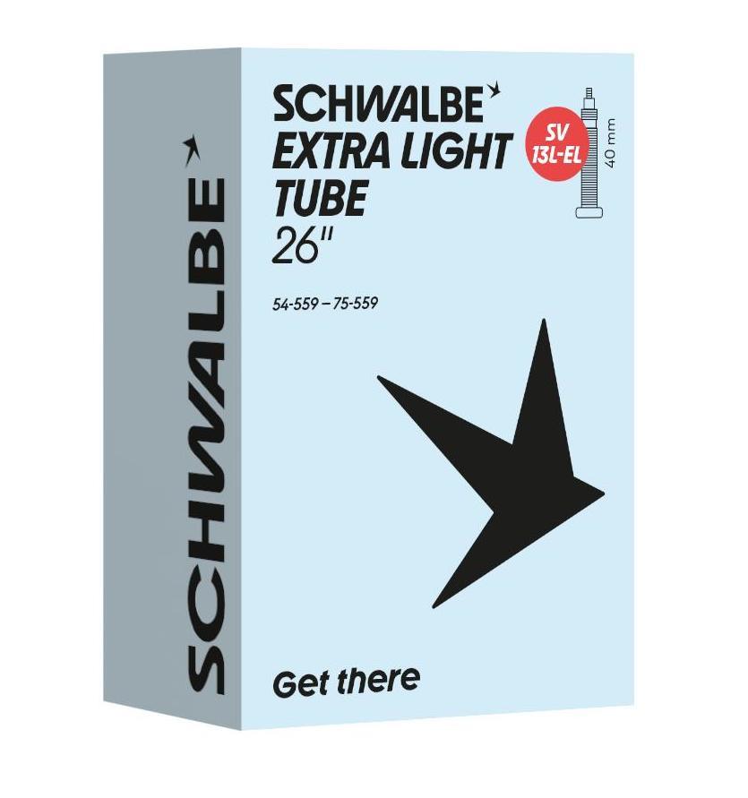 Chambre à air Schwalbe sv13l-el 26 54 75-559 fv 40mm