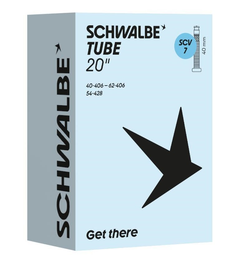 Chambre à air Schwalbe scv7 20 pouces 40 62-406 valve clic 40mm