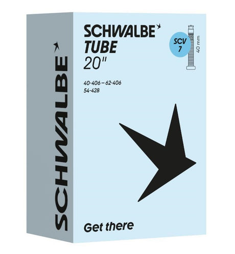 Chambre à air Schwalbe scv7 20 pouces 40 62-406 valve clic 40mm