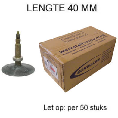 Chambre à air Schwalbe SV13 26 pouces 40 62-559 fv 40mm wp (50)