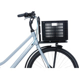 Caisse de vélo de basilic m moyen 29,5 litres noir