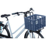 Caisse de vélo de basilic m moyen 29,5 litres bleu