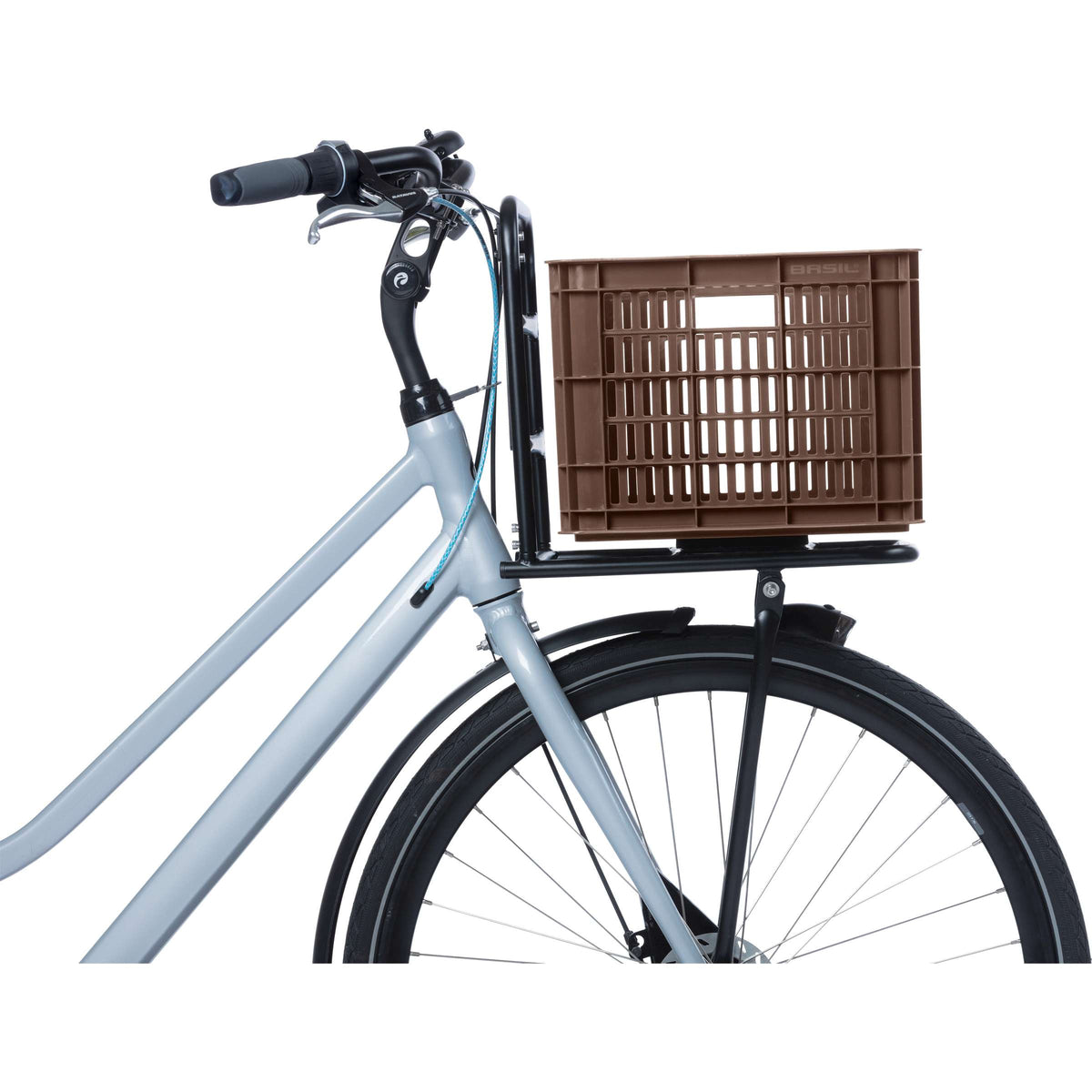 Basil Fietskrat M - moyen - 29,5 litres - brun