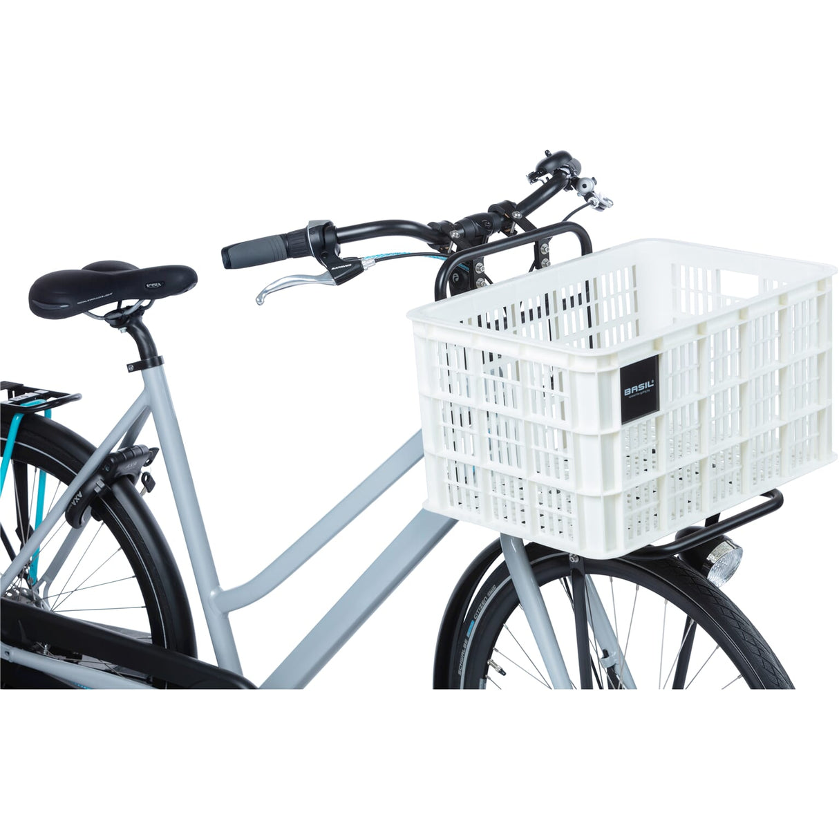 Caisse de vélo de basilic l Grat 40 litres blanc