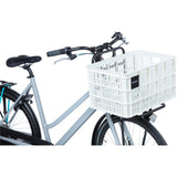 Caisse de vélo de basilic l Grat 40 litres blanc