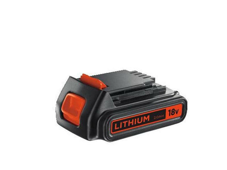 Black+decker batterij 18v 2,0ah bl2018