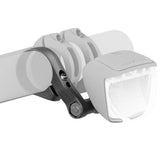 Busch Muller Busch Müller, accessoires d'éclairage, support de guidon en plastique, noir, monobras, pour 31,8–35 mm avec vis et écrous, sachet en polyéthylène