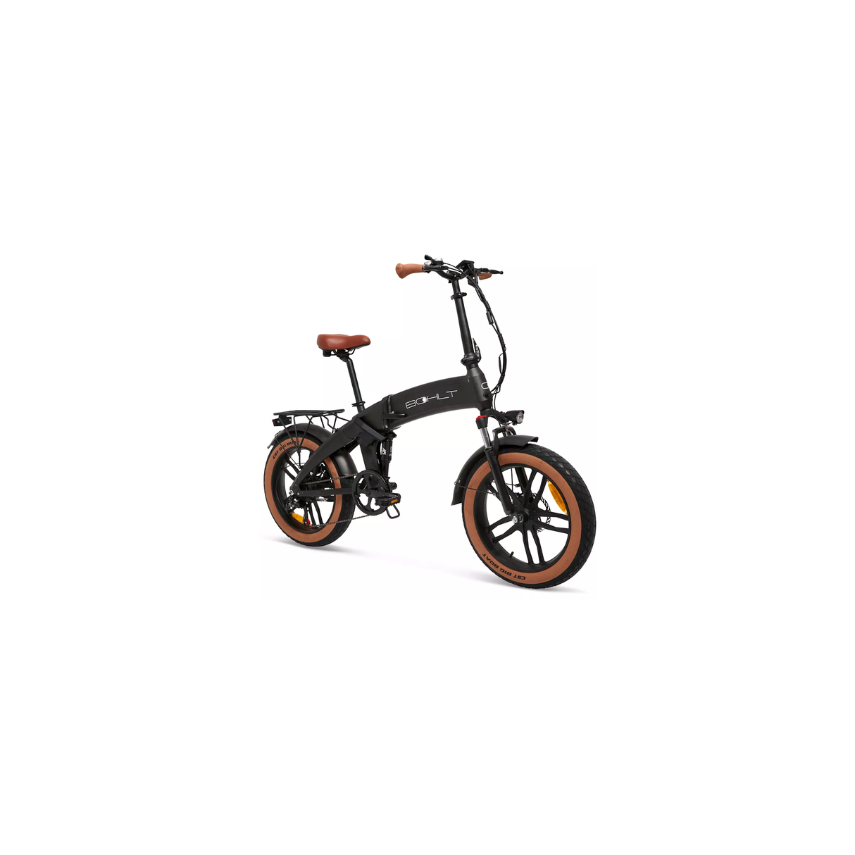 Bohlt vélo pliant électrique fatbike f20 noir
