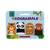 Ensemble de marque-pages magnétiques animaux sauvages Adoramals