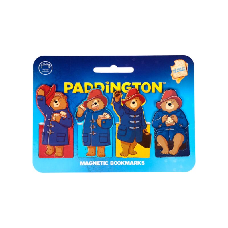 Ensemble de marque-pages magnétiques Union Bear Paddington