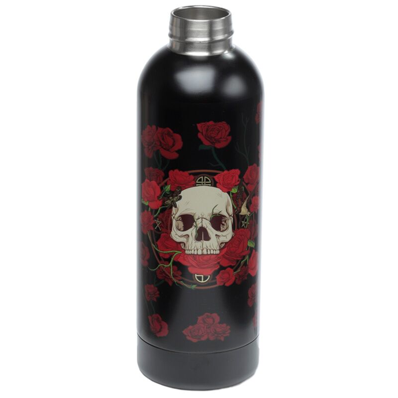 Bouteille thermos crâne roses 530ml