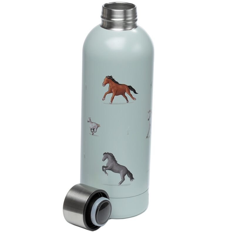 Flacon thermos cheval de ferme en saule 530ml